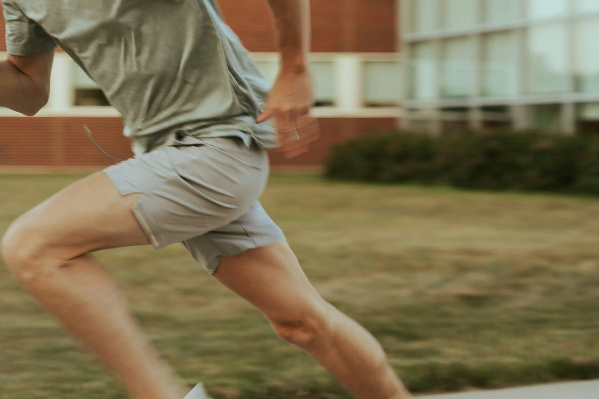 man running
