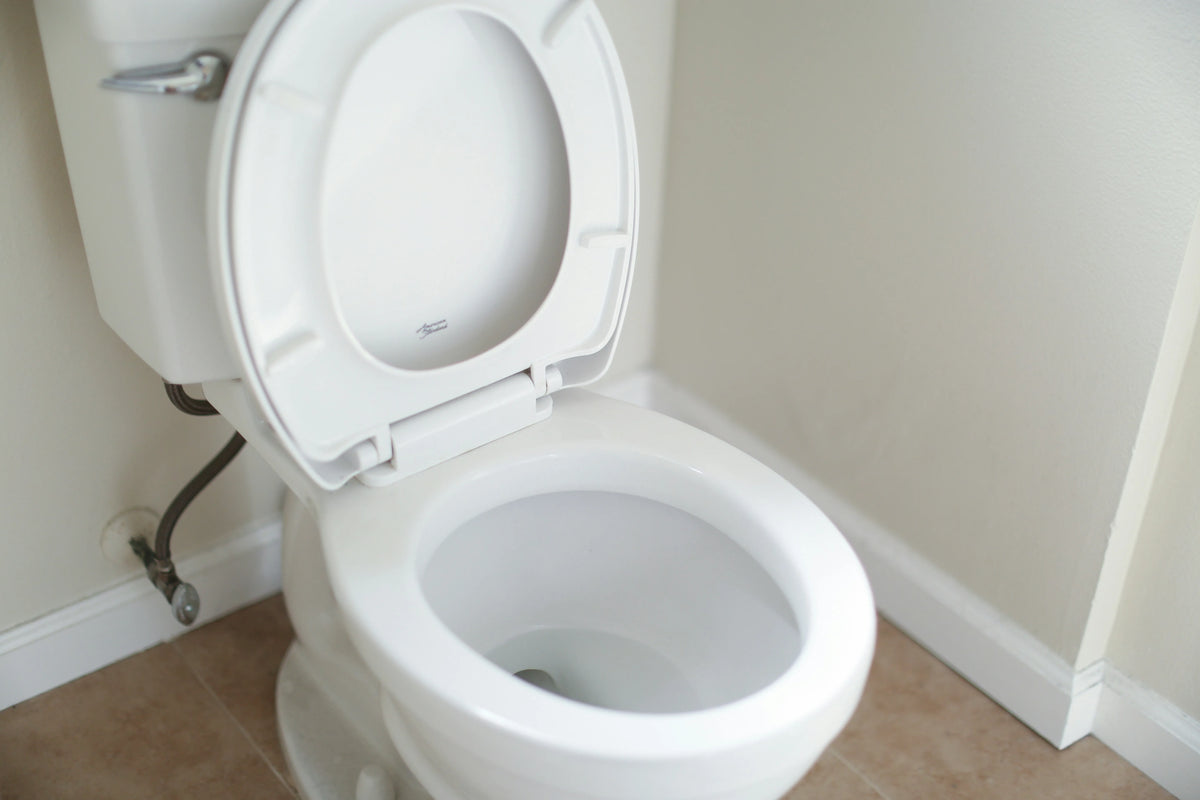 white toilet bowl