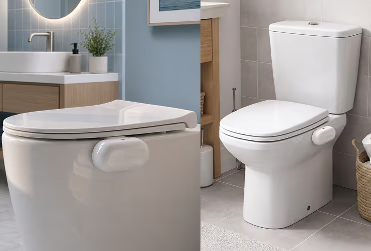 Throne represented across multiple bathrooms